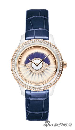 Dior VIII Gran Bal serie "Cancan" e high-tech precisione in ceramica rosa orologio d'oro prezzo negozio di contatto