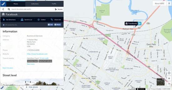 收购预演？Facebook与诺基亚Here地图达成合作