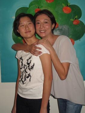 吴绮莉和女儿吴卓林（资料图）