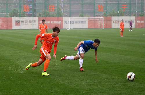 预备队联赛鲁能主场2:1河南