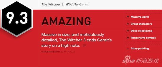 IGN给出9.3分好评