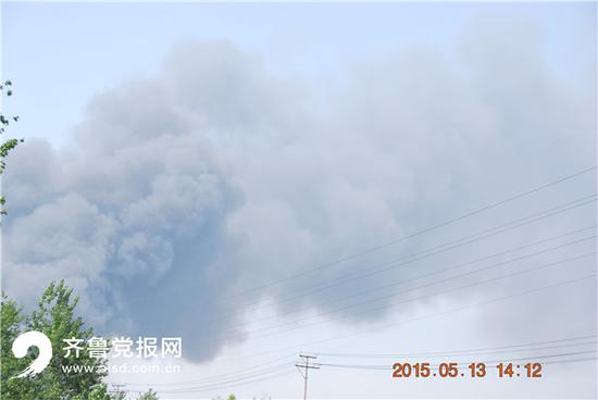 濟南伊利乳業發生火災