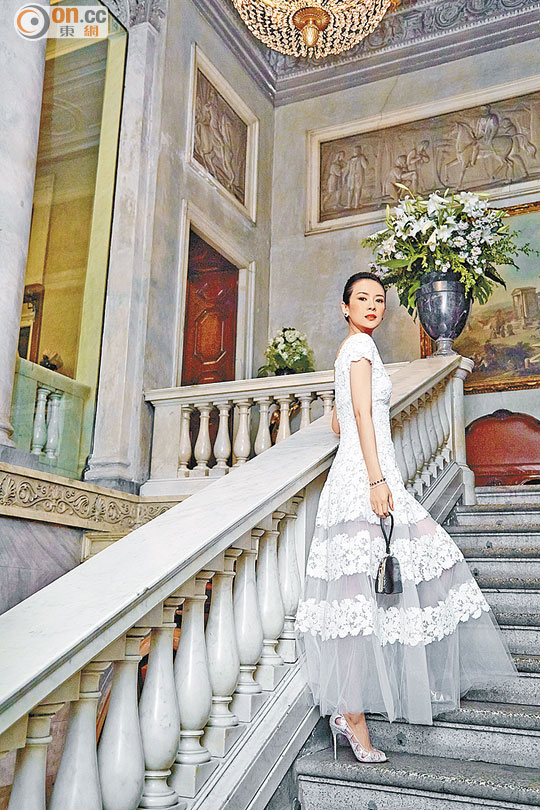 章子怡意大利宫殿晚宴独享最高礼遇|章子怡|意