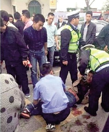 事发现场 图片来自《都市快报》