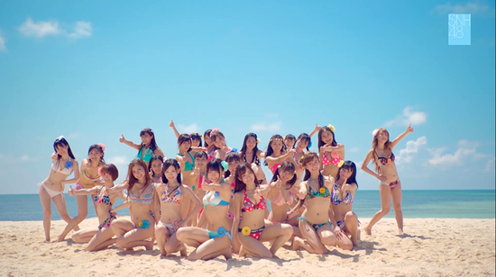 SNH48夏日泳装MV《盛夏好声音》上线