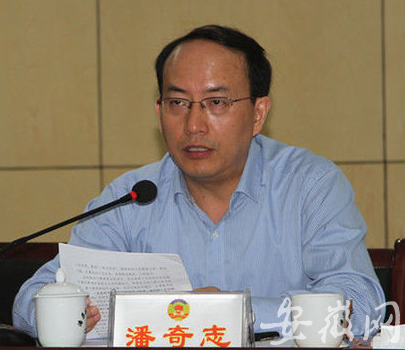 淮南市潘集区原区长潘奇志涉嫌受贿