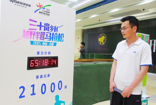 格格快跑助力三十岗马拉松 接力挑战世界记录