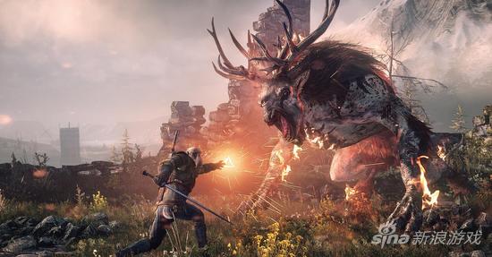 即将发售的新作《巫师3》画面也几度缩水