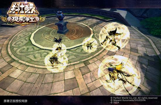 《圣斗士星矢OL》黄金圣斗士的觉醒