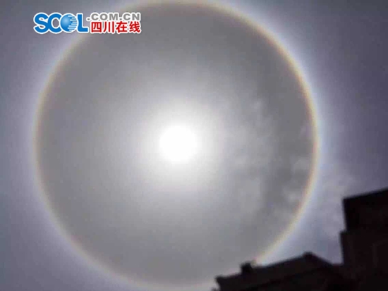 日晕是什么的征兆,日晕是什么意思出现日晕预示着什么