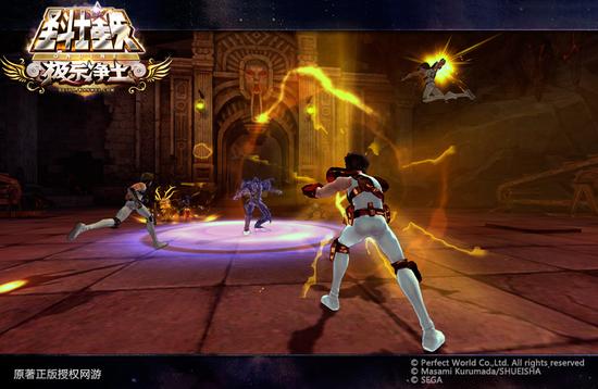 《圣斗士星矢OL》云端争霸战场带来前所未有的死亡竞技快感