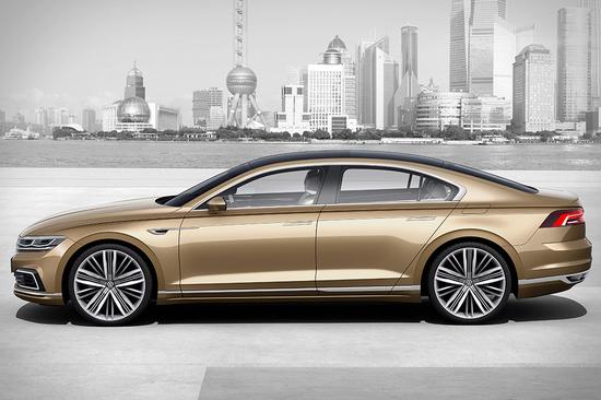大众coupegte,大众crosscoupe 大众c coupe gte四门概念轿跑车亮相