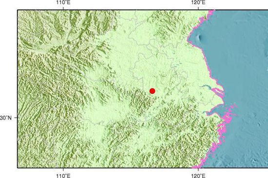 安徽六安金安区发生3.3级地震
