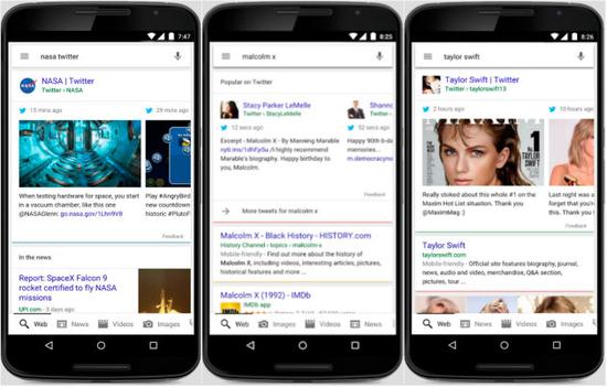 新契机？谷歌搜索结果整合实时Twitter消息