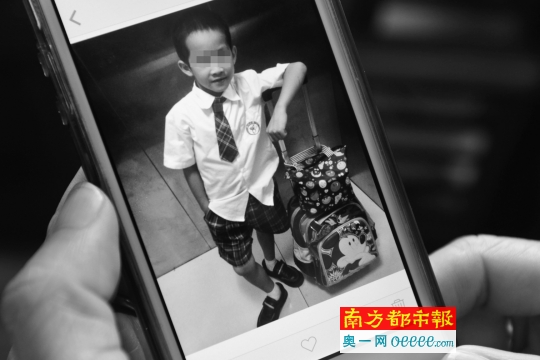 →莫鸿生前的照片。南都记者 黎湛均 摄
