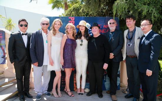 夜北京主创与嘉宾合影