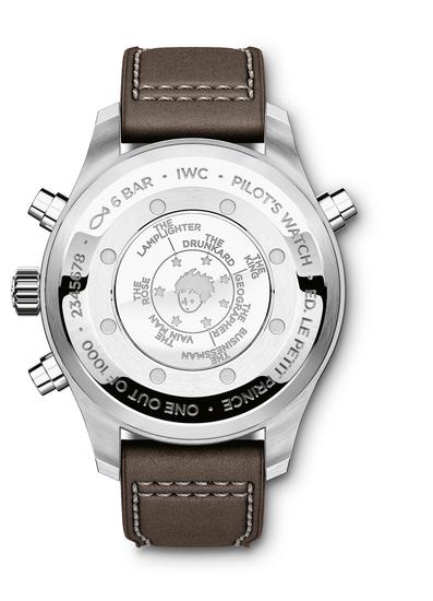 IWC飛行員追針計(jì)時(shí)腕表“小王子”特別版_IW371807_背面