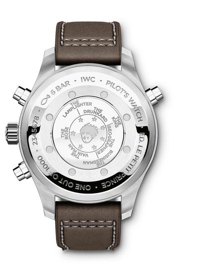 IWC飞行员追针计时腕表“小王子”特别版_IW371807_背面