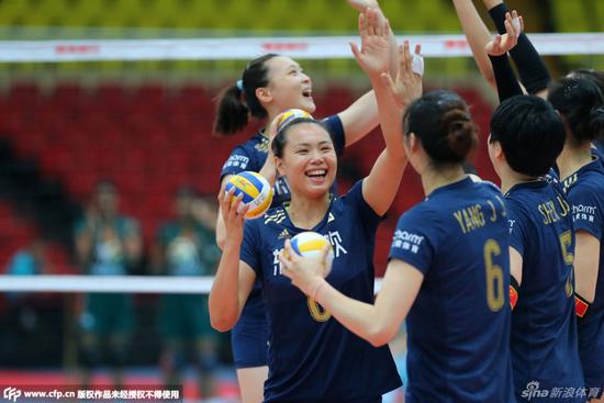 <em>中国女排新</em>赛季首秀完美-手机新浪网