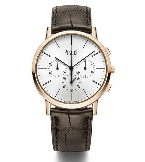 Piaget Altiplano全球最纤薄手动上链飞返计时腕表