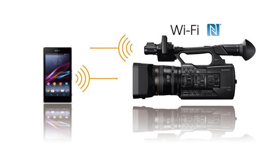 索尼推手持摄录一体机PXW-X180 内置Wi-Fi