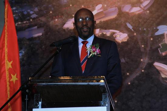 格林纳达驻华大使馆上海商务处剪彩暨项目发布