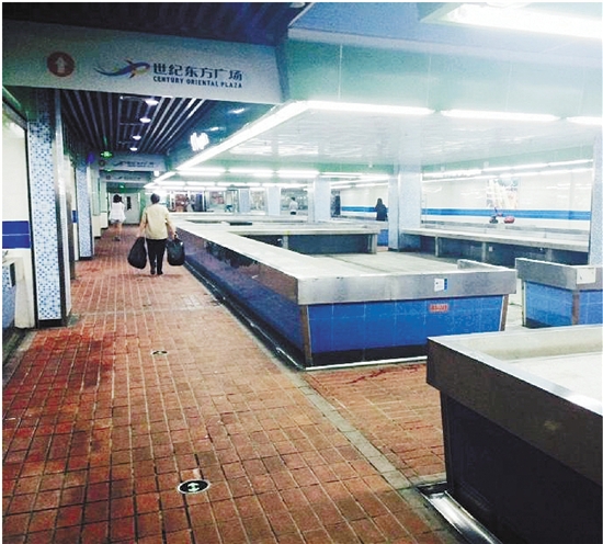 宁波地铁站菜场摊位空出四分之一 管理方称调