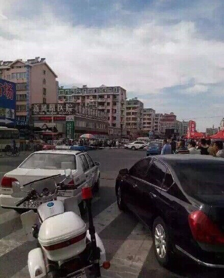 網友拍攝的現場圖片