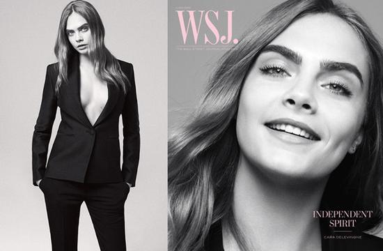 Cara Delevingne演绎《WSJ》杂志2015年6月刊封面大片