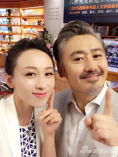 《抱着你》热拍 练束梅吴秀波续前世情缘