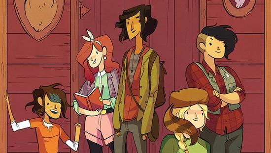 漫画《Lumberjanes》全部以女性为主角