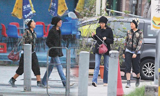 小龙女回校复课 吴绮莉母女和谐同行