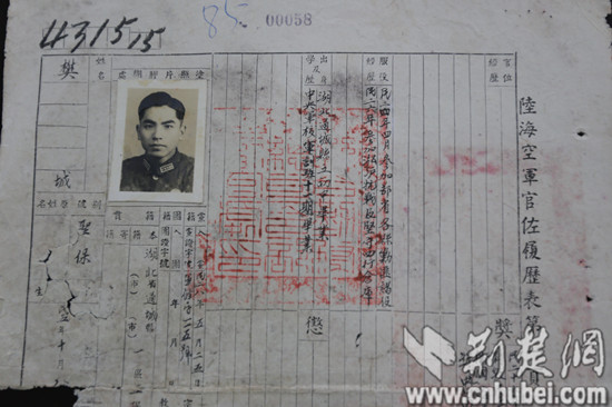 樊城壮士的履历表