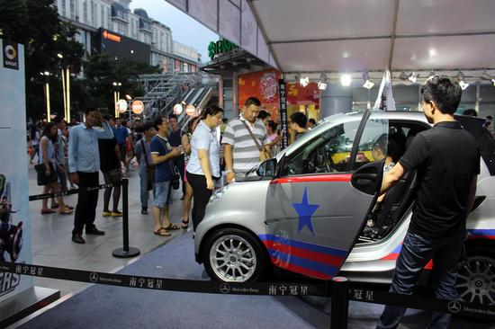 圆童年英雄梦 新浪广西童话车展圆满落幕_南宁