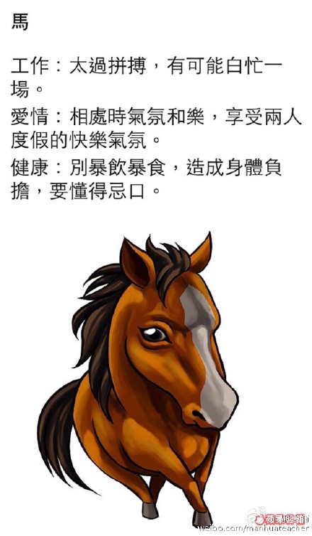 生肖马运势