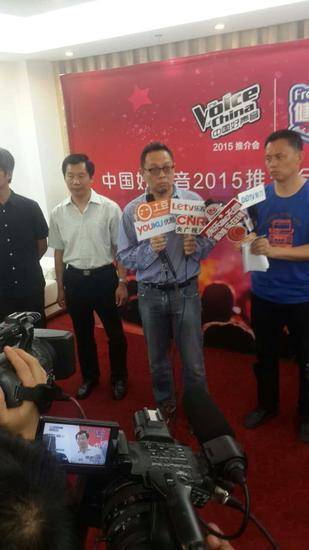 新飛電器首席營運官陳建鋒答記者問