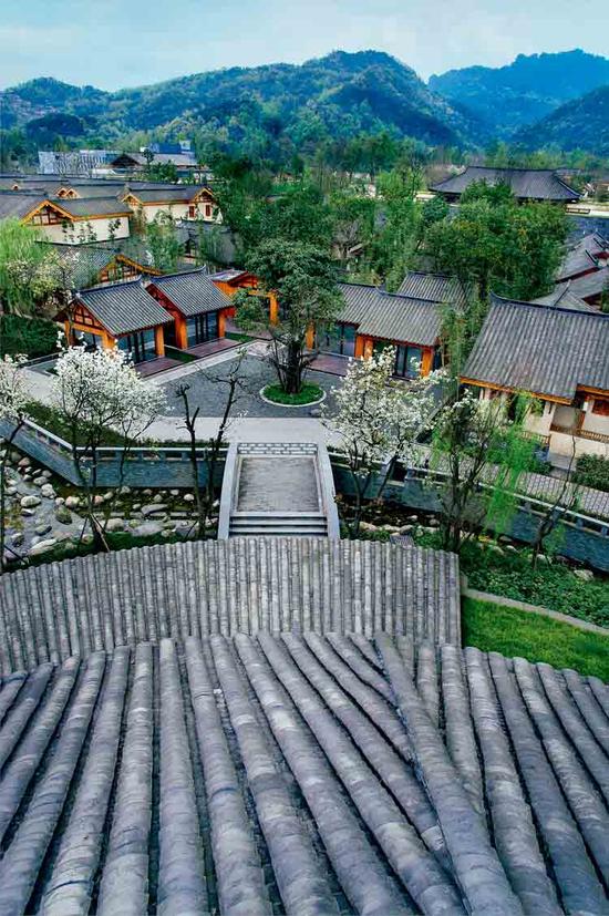 青城山下如古典庭院一般的六善酒店