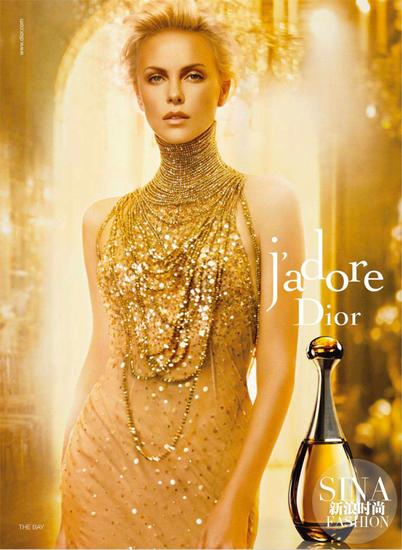 查理兹-塞隆代言J'adore-Dior