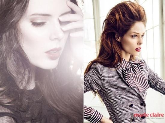 Krystal Reeve（左），Coco Rocha（右）