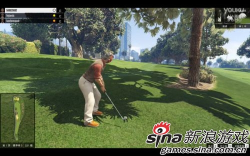 GTA系列——桌球、扑克、高尔夫、潜水、自行车……