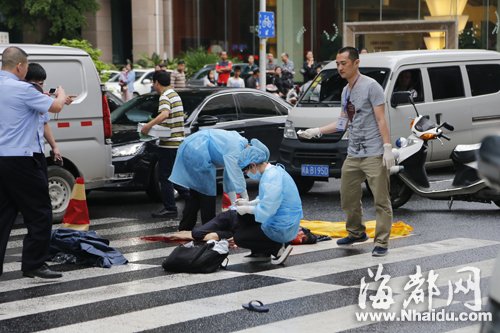 [监控视频]福州台江区广达路儿童公园路茶亭公园车祸 男子碾压身亡