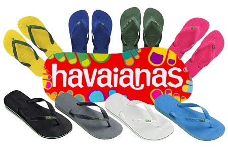 Havanian哈瓦那人人字拖最能反映巴西热带的沙滩风情