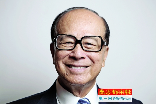 李嘉诚。南都记者 胡可 摄(资料图片)