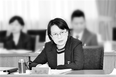 中央纪委常委,山西省委常委、省纪委书记 黄晓薇