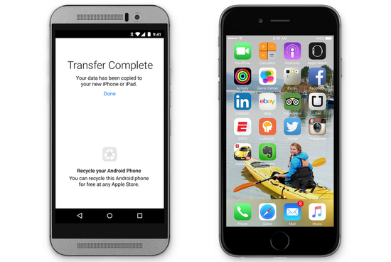 苹果推出Android资料迁移App：吸引用户至iOS