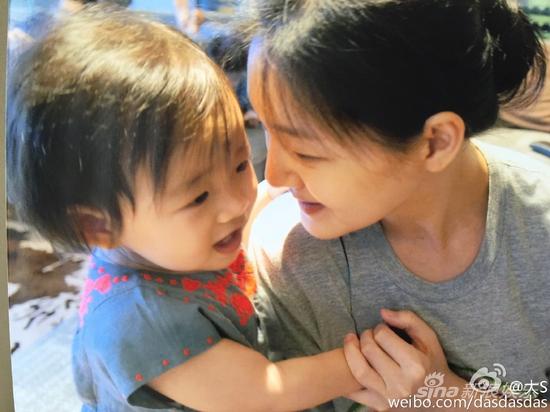 大S与爱女玥儿