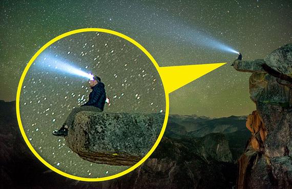 加州内华达山脉中的约塞米蒂国家公园是个旅游圣地，远离城市的灯光污染，堪称观赏夜空美景的天堂。