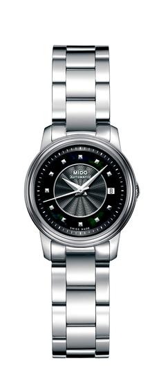 美度贝伦赛丽III系列蓝色贝母盘迷你女士腕表M010.007.11.121