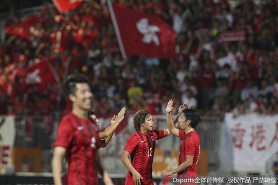 中国香港7-0大胜不丹