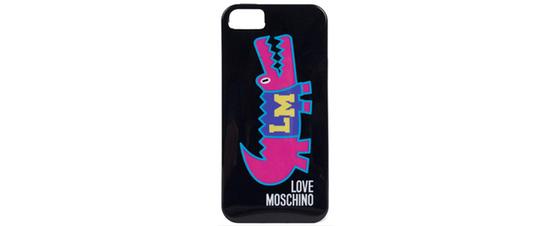 小鳄鱼手机壳 Moschino